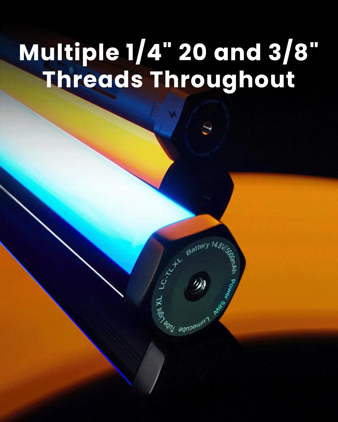 RGB Tube Light XL App Controlled 4Ft. LED Tube Light