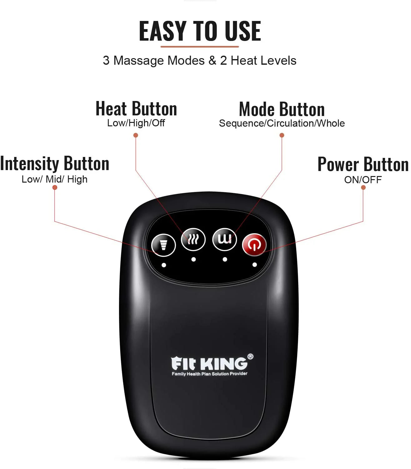 Heated Knee Massager for Enhanced Joint | FT-032K